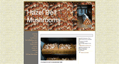 Desktop Screenshot of hazeldellmushrooms.com